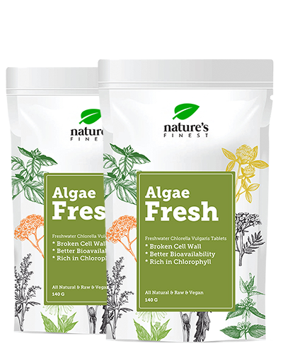 Algae Fresh Box , 30 % Korting , Zeewier Drink , Slechte Adem Behandeling , Intestinale Balans , Voor Frisse Adem , Natuurlijk , 280g