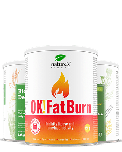 Detox Fat Burn 2+1 Gratis , Afslank Bundel , Natuurlijke Afslank-, Detox- En Vetverbrandingsdranken , Buikvet Verbranden , 400g