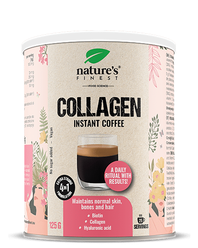 Collagen Coffee , Bestrijd Rimpels , Collageen , Hyaluronzuur , Biotine , Huidhydratatie , Verminder Rimpels , Premium Arabica , Geen Suiker , 125g