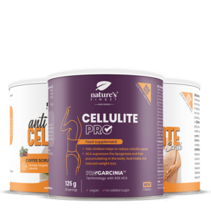 Cellulite PRO + 2x Anti Cellulite Coffee Scrub pakket
