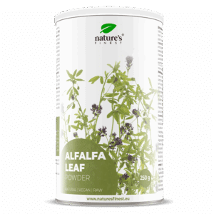 Alfalfablad poeder
