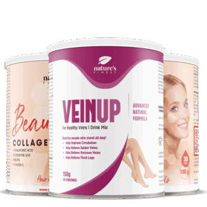 2x BEAUTY COLLAGEN MET HYALURONZUUR + Vein Up pakket
