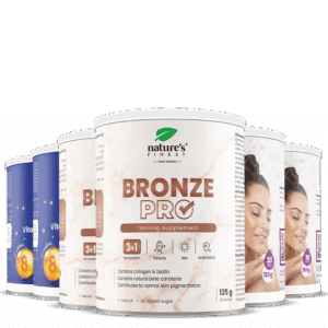 2x Beauty Hyaluron + 2x Golden Q10 + 2x Bronze PRO pakket