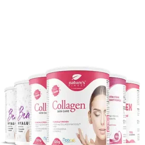 2x Beauty Hyaluron + 2x Kolagen SkinCare + Hair Vitamins + B-Kompleks pakket